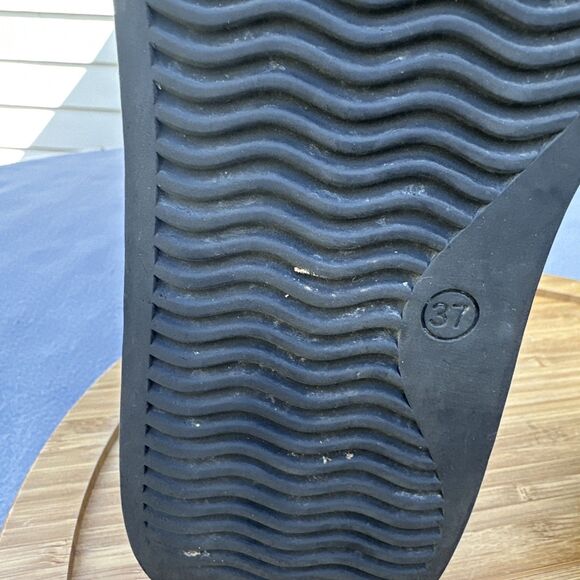 Softwaves Cadie Tassel Loafer Platform Sneakers Slip On Womens 37 US 6-6.5 Black - Picture 11 of 11